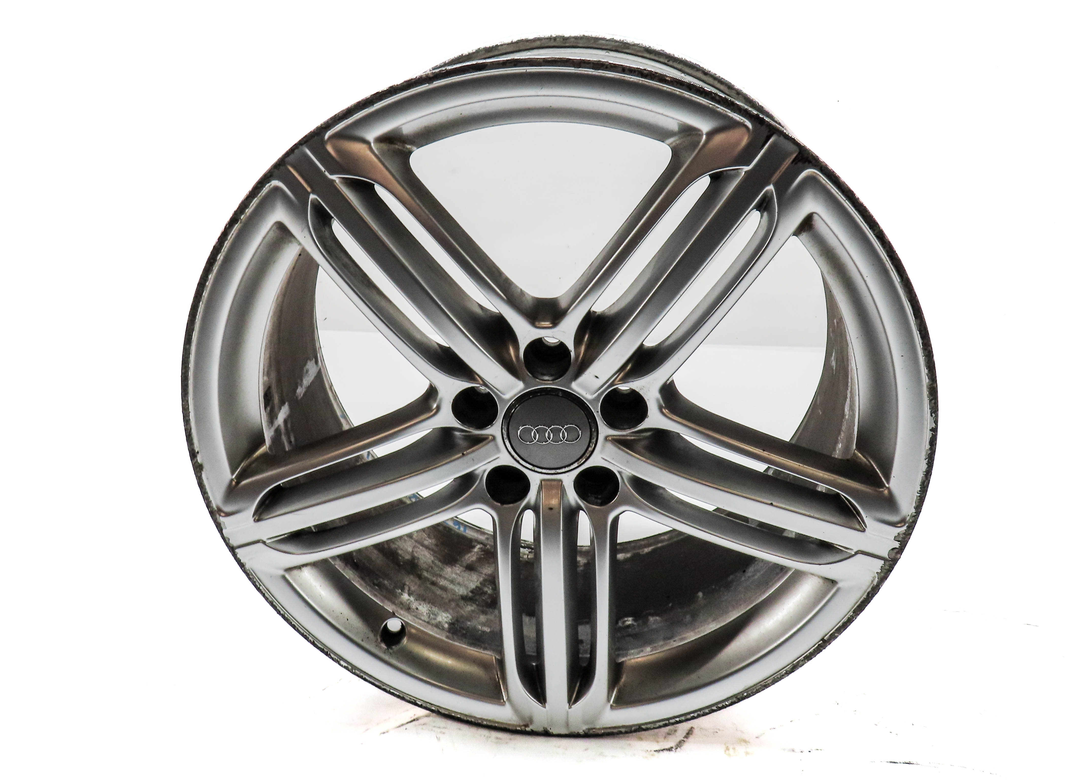 2009-2016 AUDI A4 S4 (B8 8K) 19x8.5 ALUMINUM ALLOY 5-TRIPLE SPOKE WHEEL RIM — exact item pictured